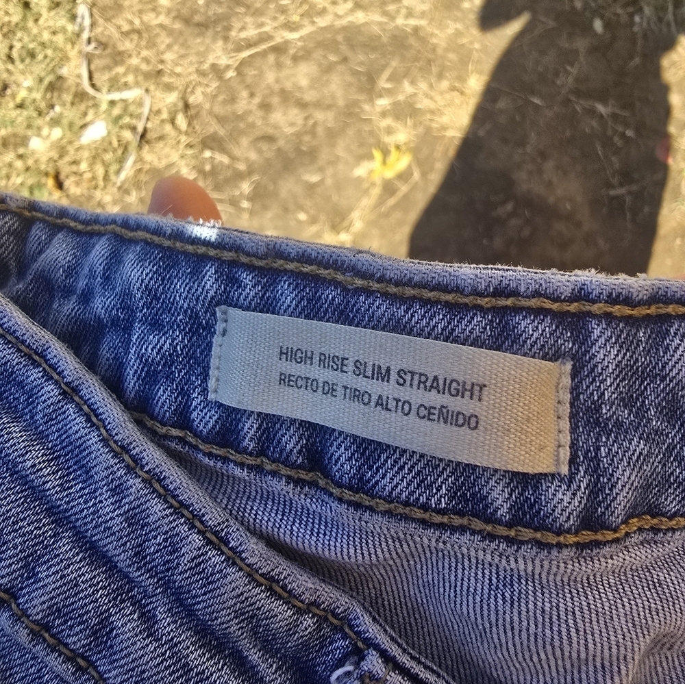 Universal Thread High Rise Slim Straight Jeans - Picture 3 of 4